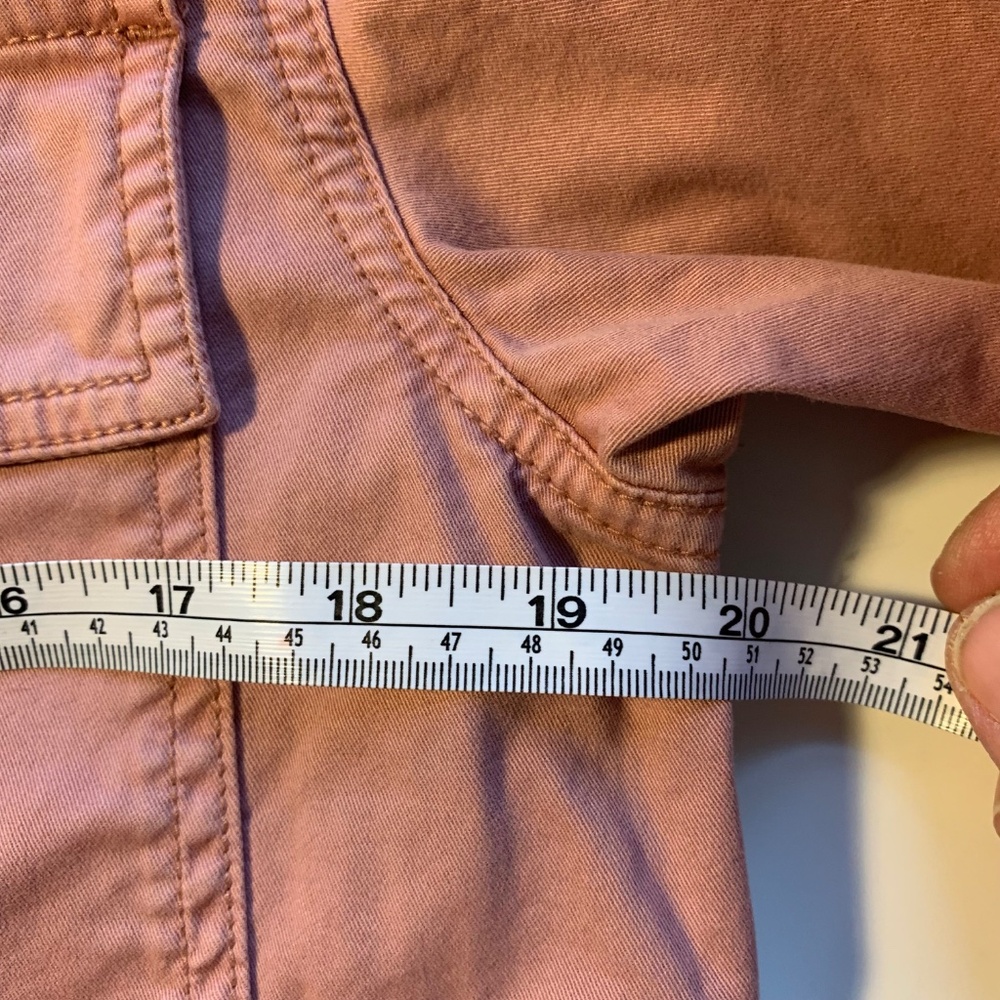 GAP Vintage Pale Pink Denim Jacket – Y2K Utility Style - Picture 16 of 16